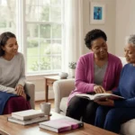 caregiver providing respite care